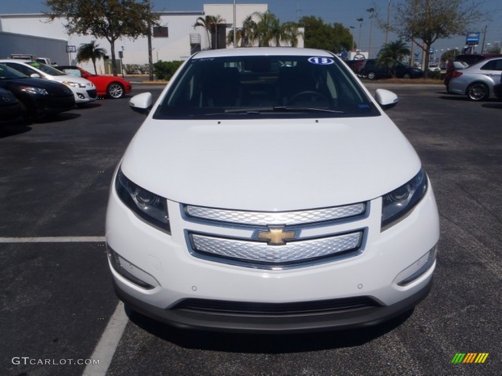 2013 Volt  - Summit White / Jet Black/Ceramic White Accents photo #2