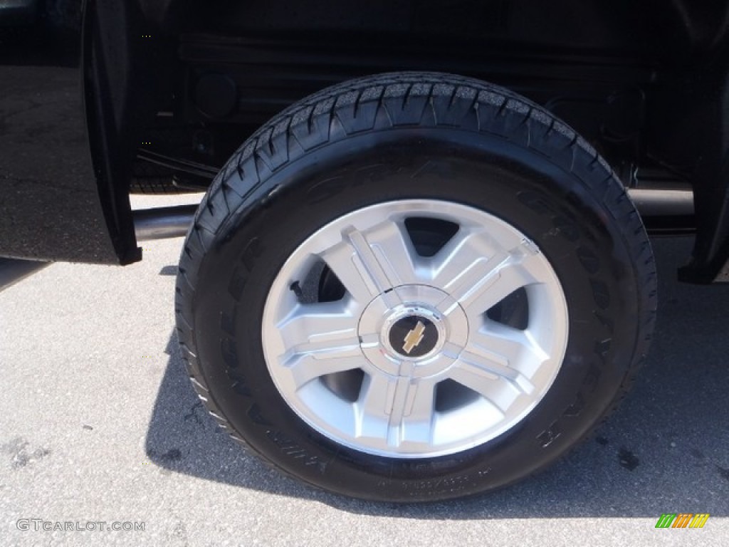 2013 Silverado 1500 LT Crew Cab 4x4 - Black / Light Titanium/Dark Titanium photo #7