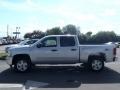 2013 Silver Ice Metallic Chevrolet Silverado 1500 LT Crew Cab 4x4  photo #3