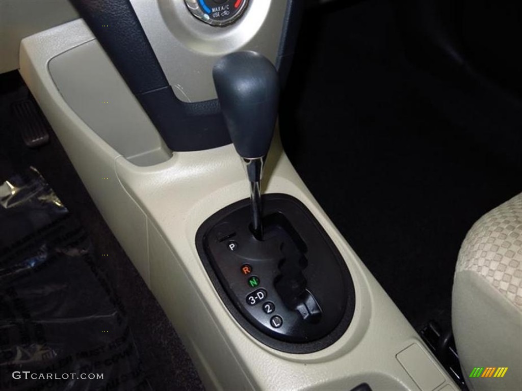 2008 Yaris Sedan - Nautical Blue Metallic / Bisque photo #21