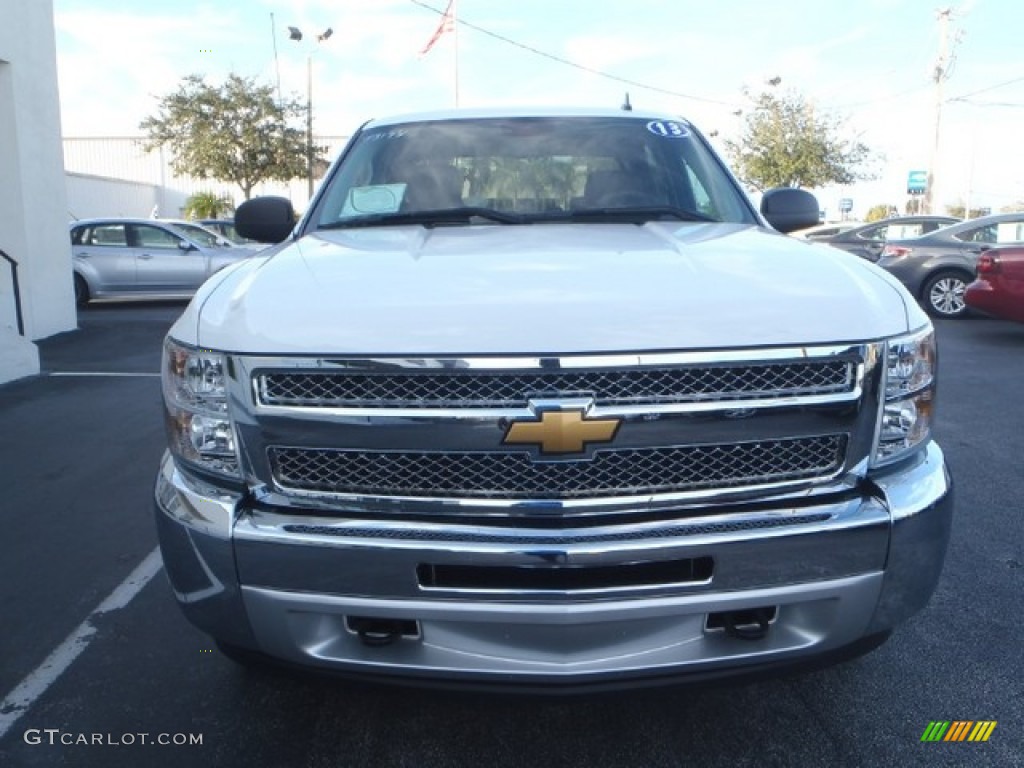 2013 Silverado 1500 LT Crew Cab 4x4 - Summit White / Ebony photo #2