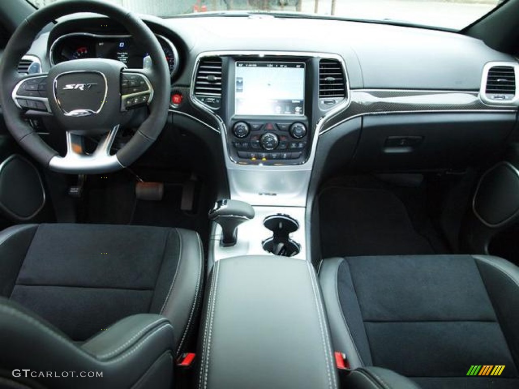 2014 Jeep Grand Cherokee SRT 4x4 SRT Morocco Black Dashboard Photo #80357557