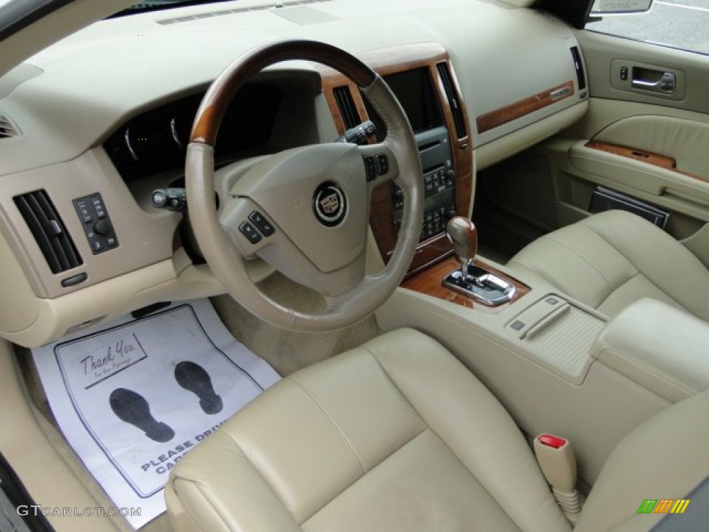 Cashmere Interior 2007 Cadillac STS 4 V6 AWD Photo #80357609