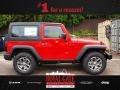 2013 Rock Lobster Red Jeep Wrangler Rubicon 4x4  photo #1