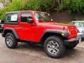 2013 Rock Lobster Red Jeep Wrangler Rubicon 4x4  photo #2