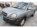 2005 Alpine Frost Light Blue Hyundai Tucson GLS V6  photo #3