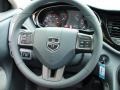 Diesel Gray 2013 Dodge Dart Rallye Steering Wheel