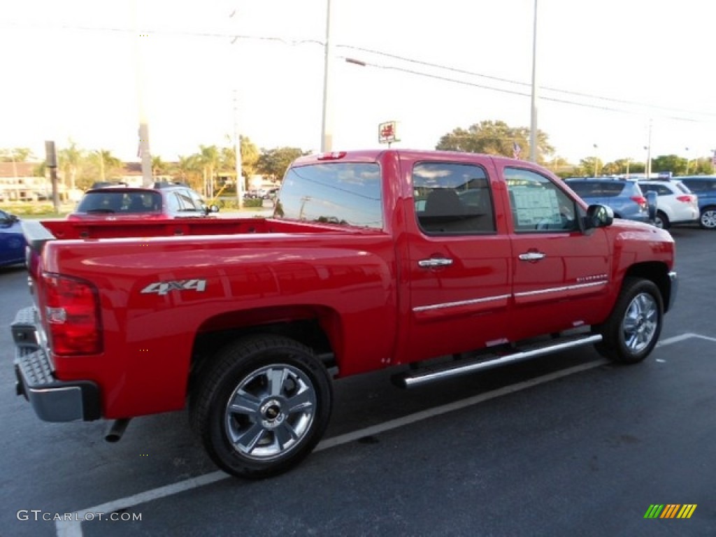 2013 Silverado 1500 LT Crew Cab 4x4 - Victory Red / Ebony photo #6