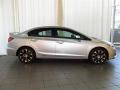 Alabaster Silver Metallic 2013 Honda Civic Si Sedan Exterior