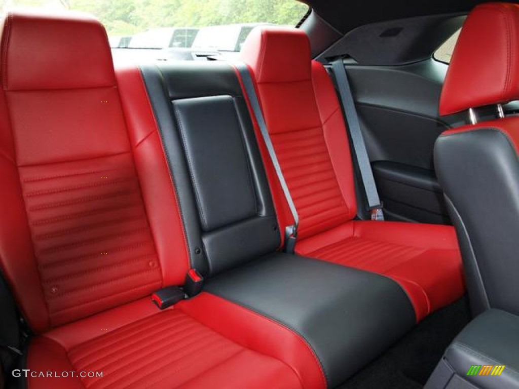 2013 Dodge Challenger R/T Plus Rear Seat Photo #80361516