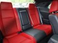 Radar Red/Dark Slate Gray 2013 Dodge Challenger R/T Plus Interior Color