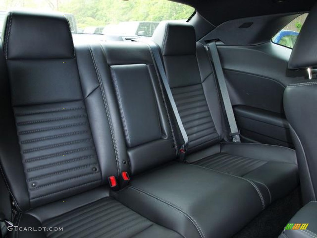 2013 Dodge Challenger R/T Plus Rear Seat Photo #80361714