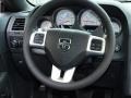 Dark Slate Gray 2013 Dodge Challenger R/T Plus Steering Wheel