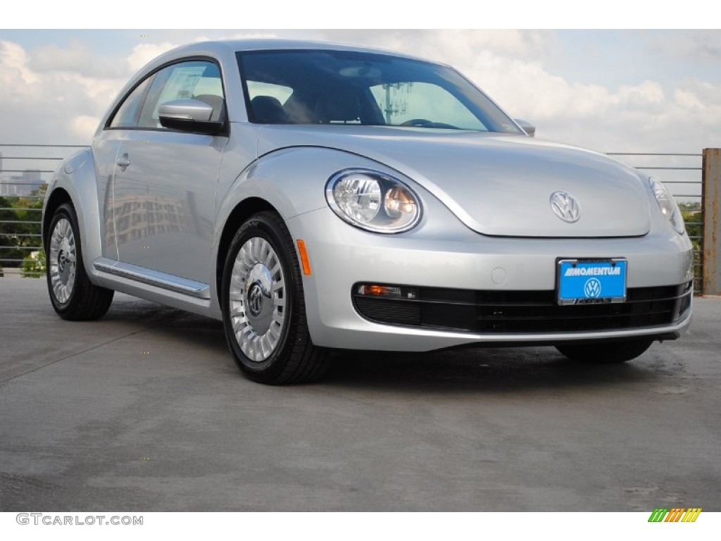 Reflex Silver Metallic Volkswagen Beetle