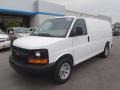 2013 Summit White Chevrolet Express 1500 Cargo Van  photo #1