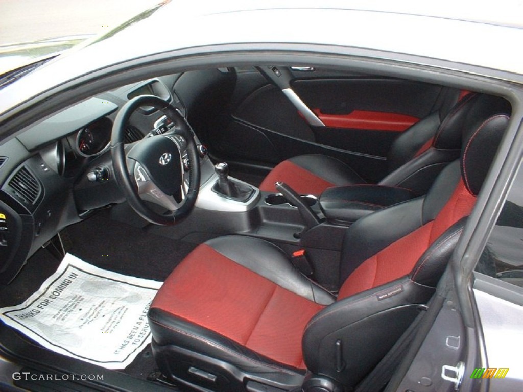 2010 Hyundai Genesis Coupe 2.0T Premium Interior Color Photos