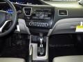 2013 Dyno Blue Pearl Honda Civic LX Sedan  photo #7