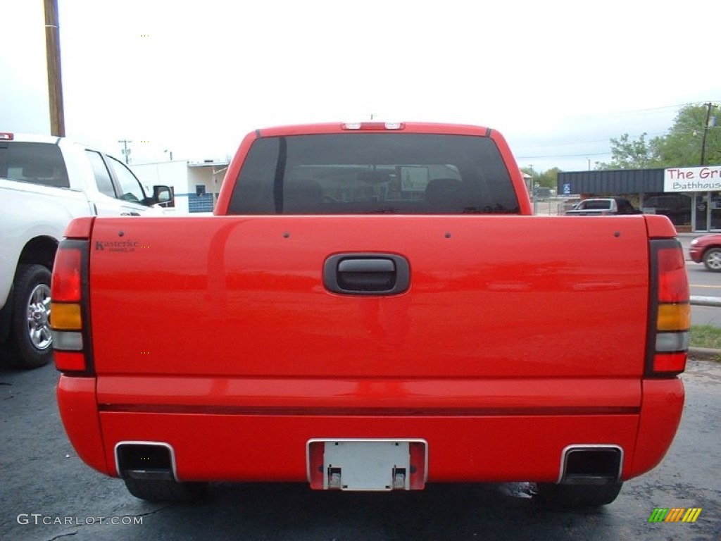 2005 Sierra 1500 SLT Extended Cab - Fire Red / Dark Pewter photo #5