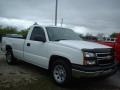 Summit White - Silverado 1500 LS Regular Cab Photo No. 3