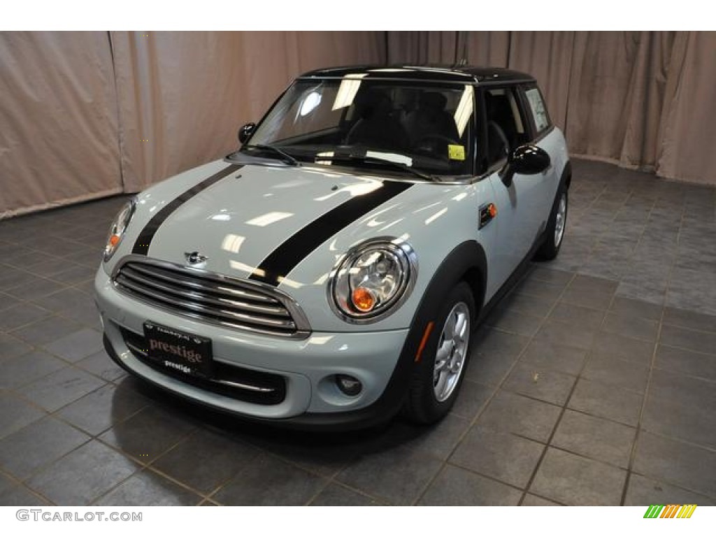 2013 Cooper Hardtop - Ice Blue / Carbon Black photo #1