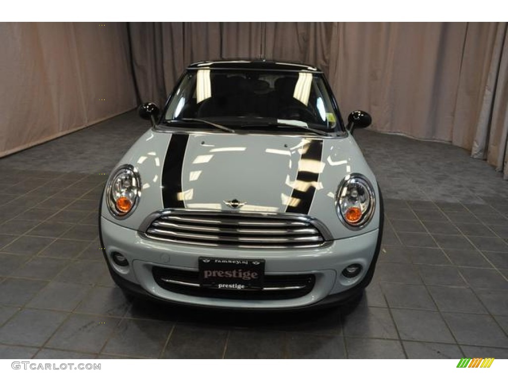 2013 Cooper Hardtop - Ice Blue / Carbon Black photo #3