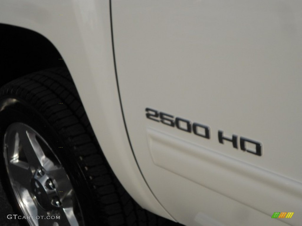 2013 Silverado 2500HD LTZ Crew Cab 4x4 - Summit White / Light Cashmere/Dark Cashmere photo #10