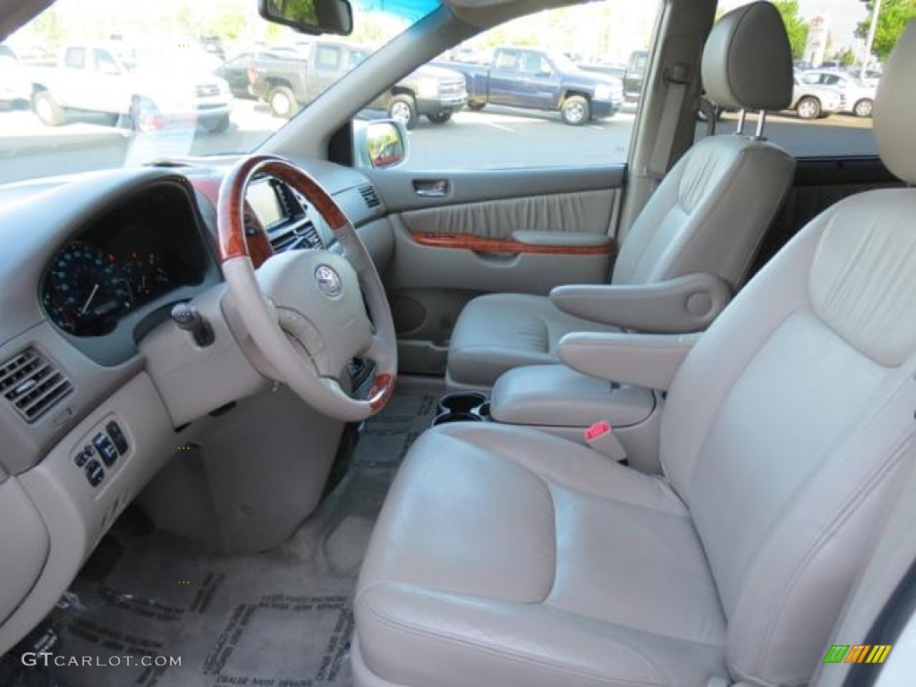 Taupe Interior 2010 Toyota Sienna XLE Photo #80364889