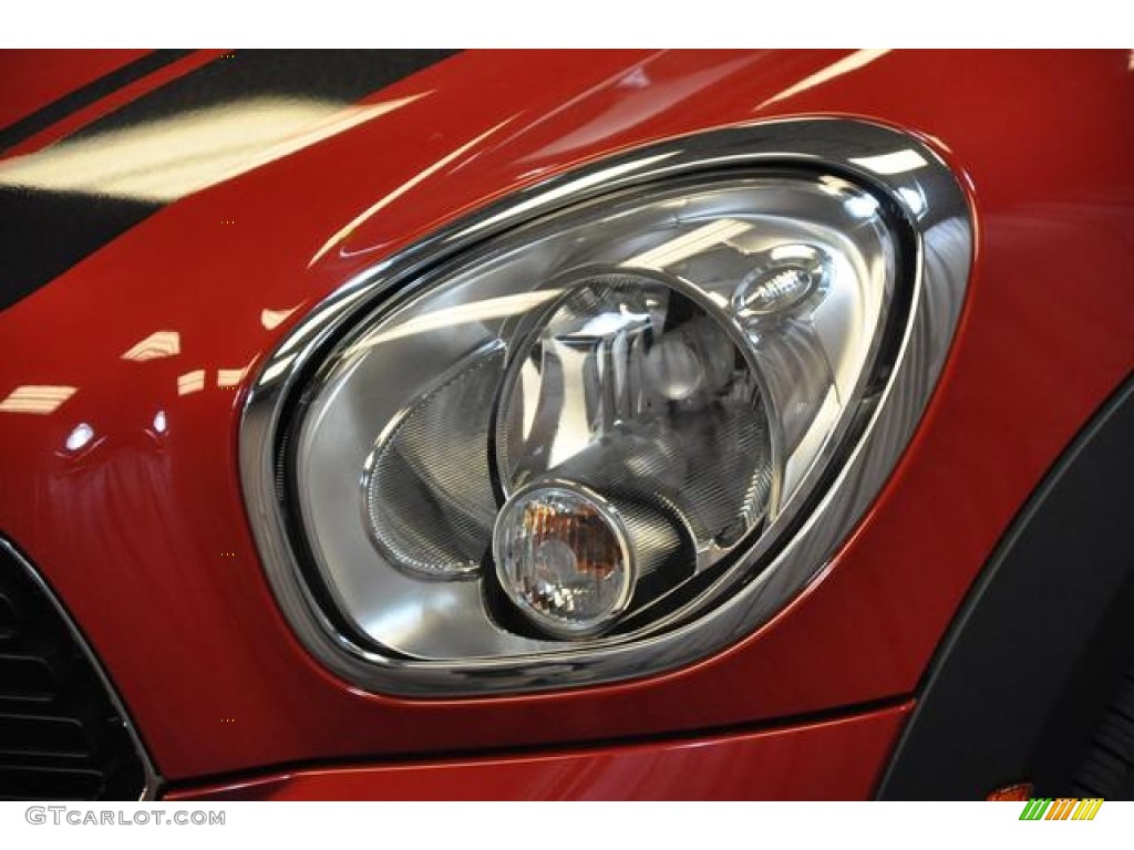 2013 Cooper S Countryman ALL4 AWD - Blazing Red / Carbon Black photo #2