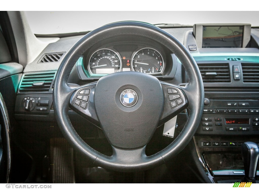 2007 BMW X3 3.0si Steering Wheel Photos