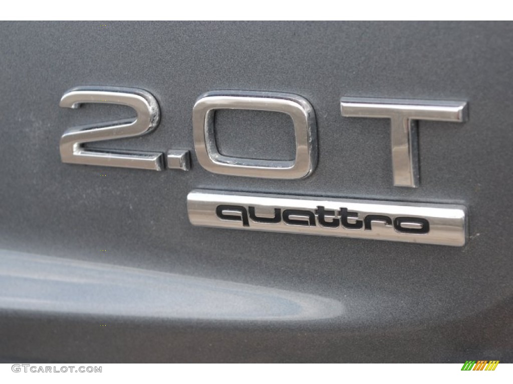 2012 A4 2.0T quattro Sedan - Monsoon Gray Metallic / Black photo #8