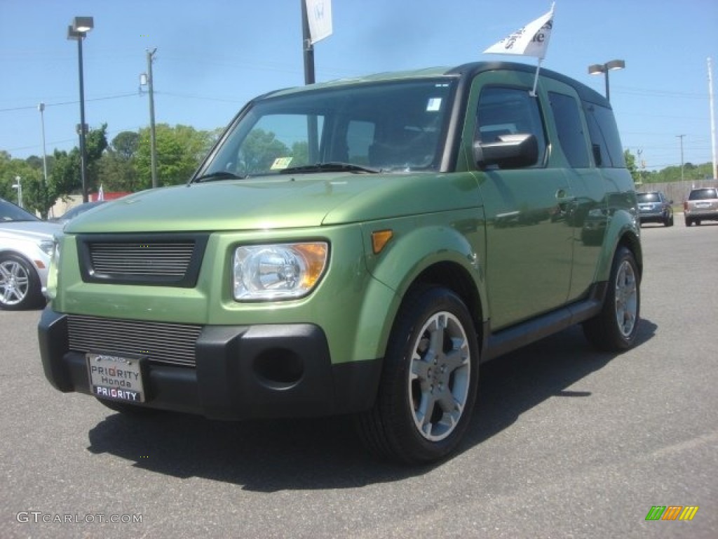 2006 Element EX-P AWD - Kiwi Metallic / Black/Gray photo #1