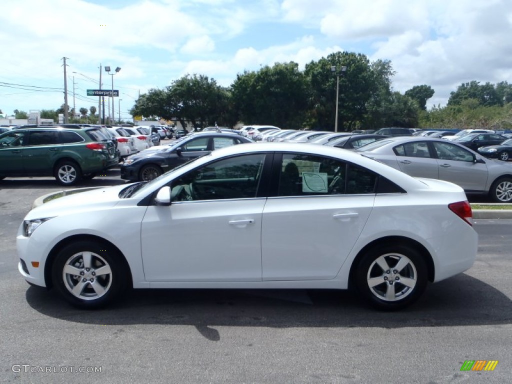 2013 Cruze LT - Summit White / Medium Titanium photo #3