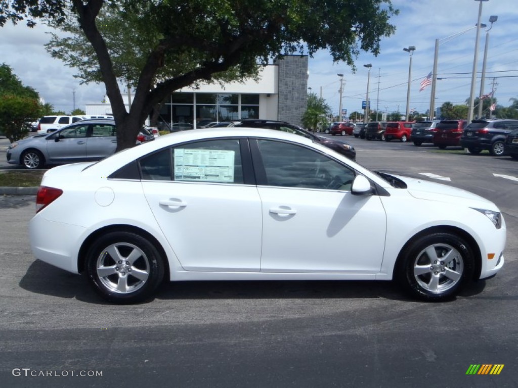 2013 Cruze LT - Summit White / Medium Titanium photo #6