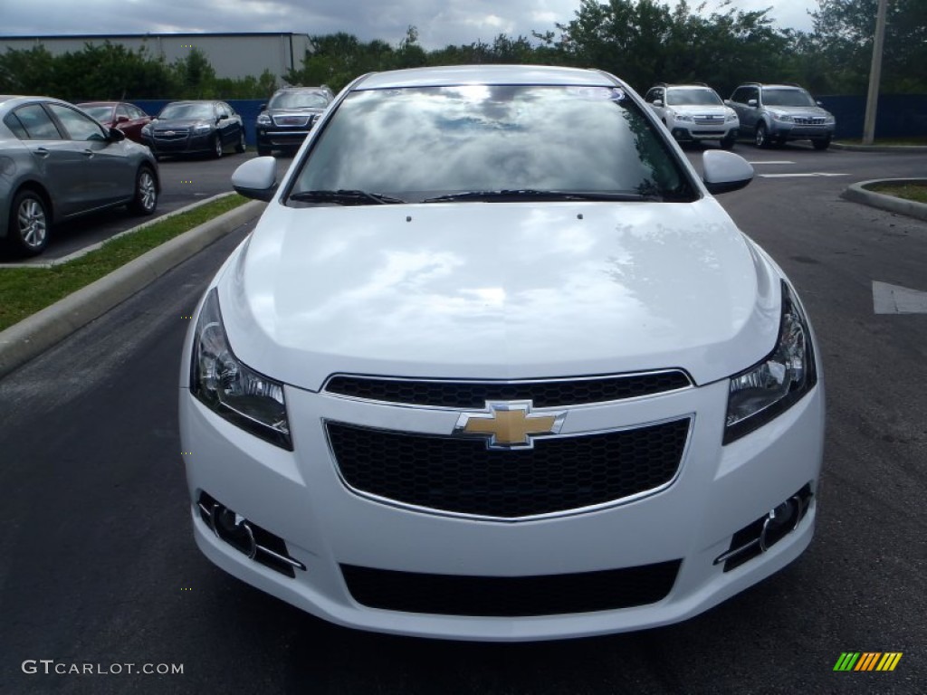 2013 Cruze LT/RS - Summit White / Jet Black photo #2