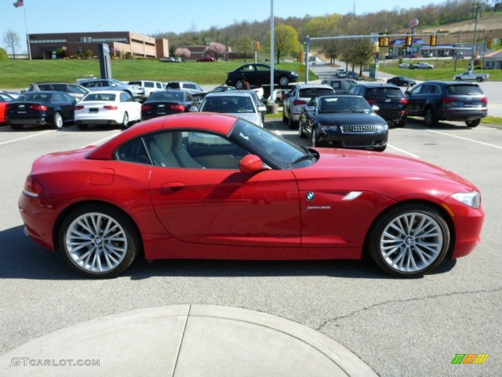 Crimson Red 2012 BMW Z4 sDrive35i Exterior Photo #80368687