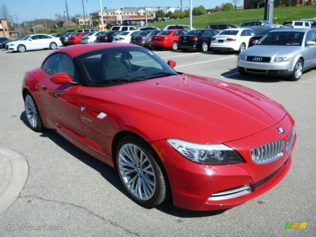 Crimson Red 2012 BMW Z4 sDrive35i Exterior Photo #80368708