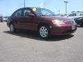 2003 Radiant Ruby Pearl Honda Civic EX Sedan  photo #6