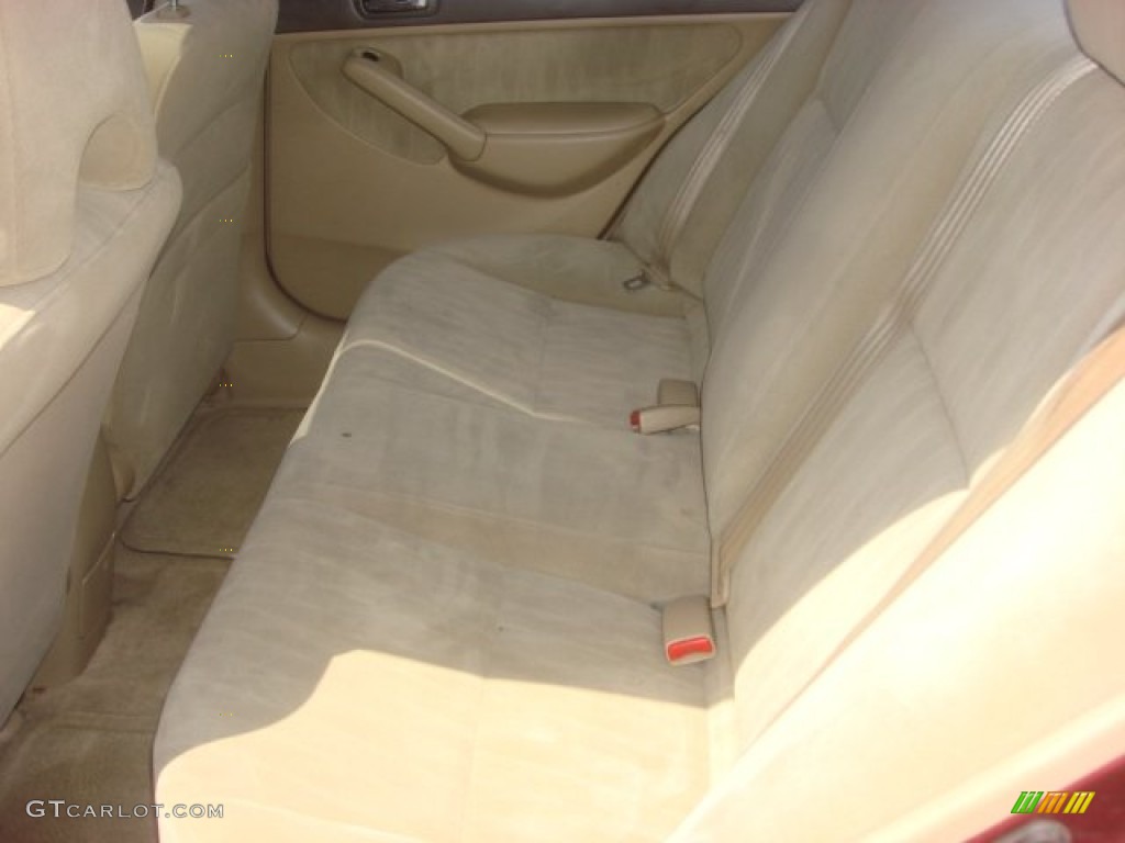 Ivory Interior 2003 Honda Civic EX Sedan Photo #80370073