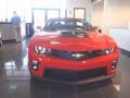 2013 Victory Red Chevrolet Camaro ZL1 Convertible  photo #2