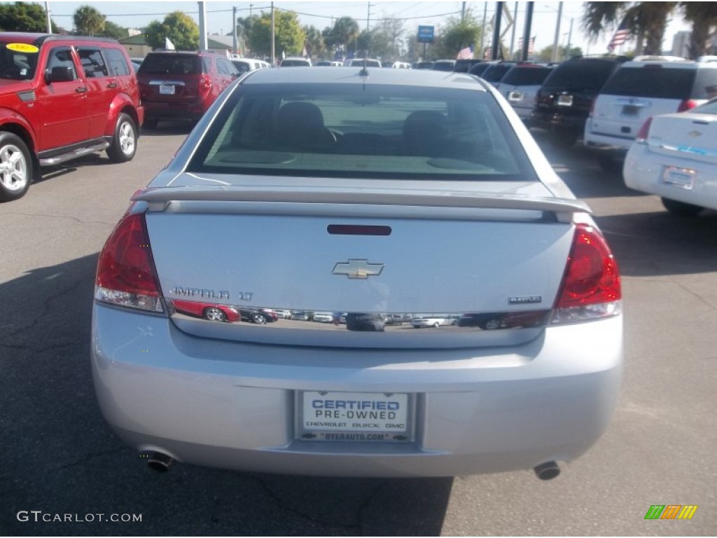 2009 Impala LT - Silver Ice Metallic / Ebony photo #4