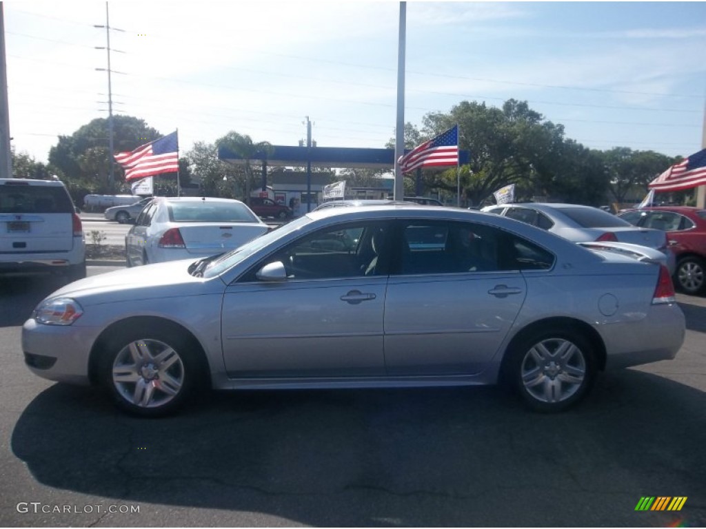 2009 Impala LT - Silver Ice Metallic / Ebony photo #6