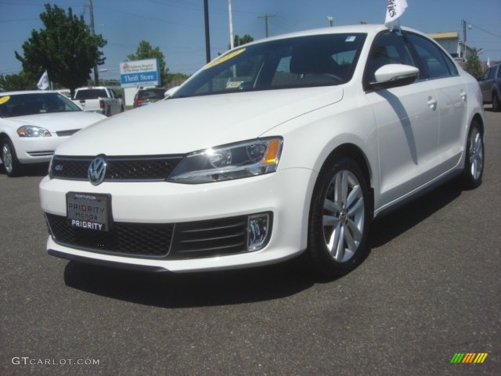 2012 Jetta GLI - Candy White / Titan Black photo #1