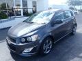 2013 Cyber Gray Metallic Chevrolet Sonic RS Hatch  photo #1