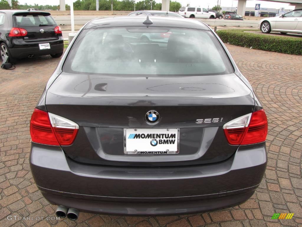 2008 3 Series 328i Sedan - Sparkling Graphite Metallic / Black photo #12