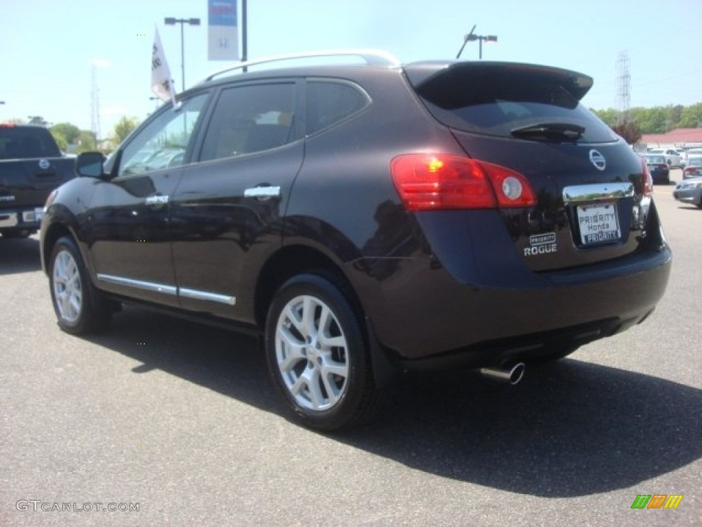 2012 Rogue SL - Black Amethyst / Black photo #4