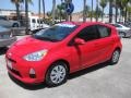 Absolutely Red - Prius c Hybrid Three Photo No. 5