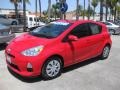 2012 Absolutely Red Toyota Prius c Hybrid Three  photo #5