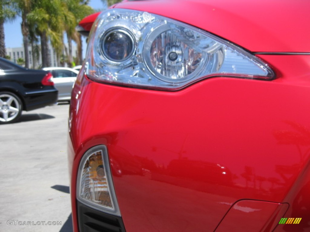 2012 Prius c Hybrid Three - Absolutely Red / Light Blue Gray/Black photo #22