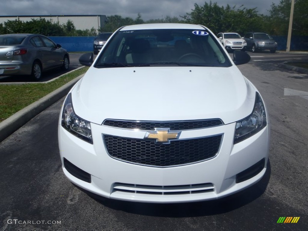 2013 Cruze LS - Summit White / Jet Black/Medium Titanium photo #2