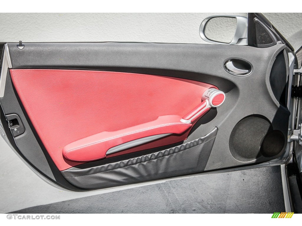 2006 Mercedes-Benz SLK 350 Roadster Red Door Panel Photo #80373362